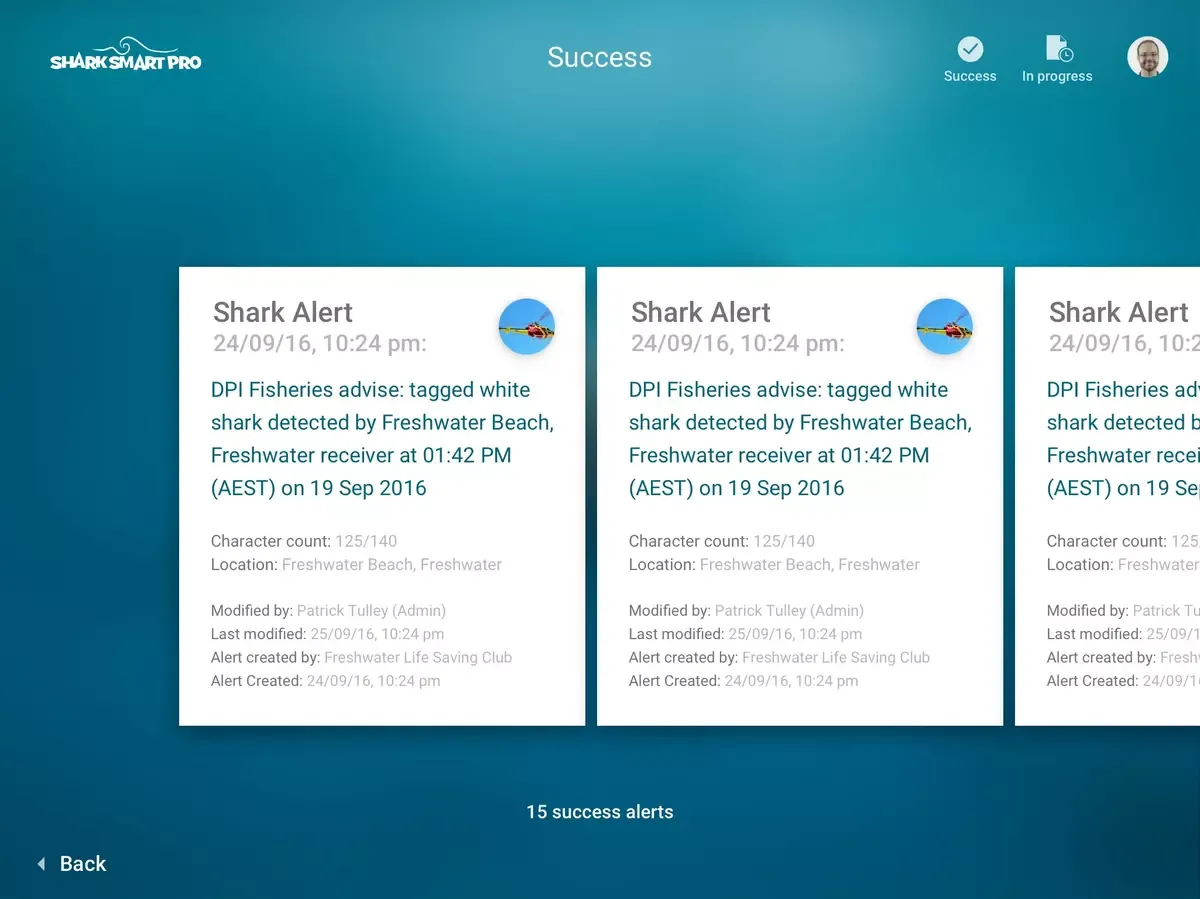SharkSmart Alerts