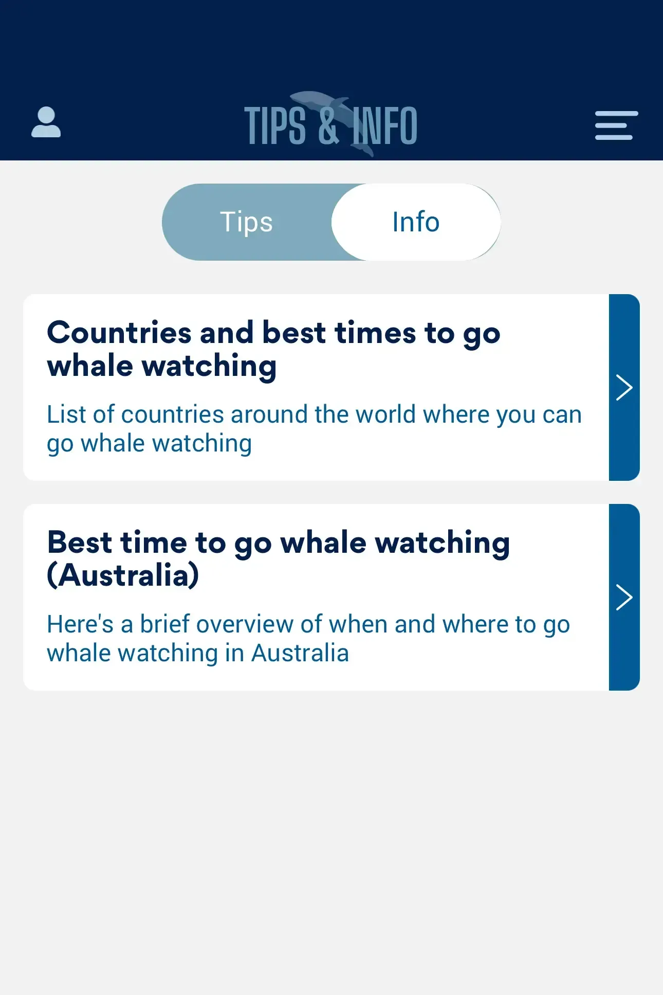 Whale Watch Tips and Info