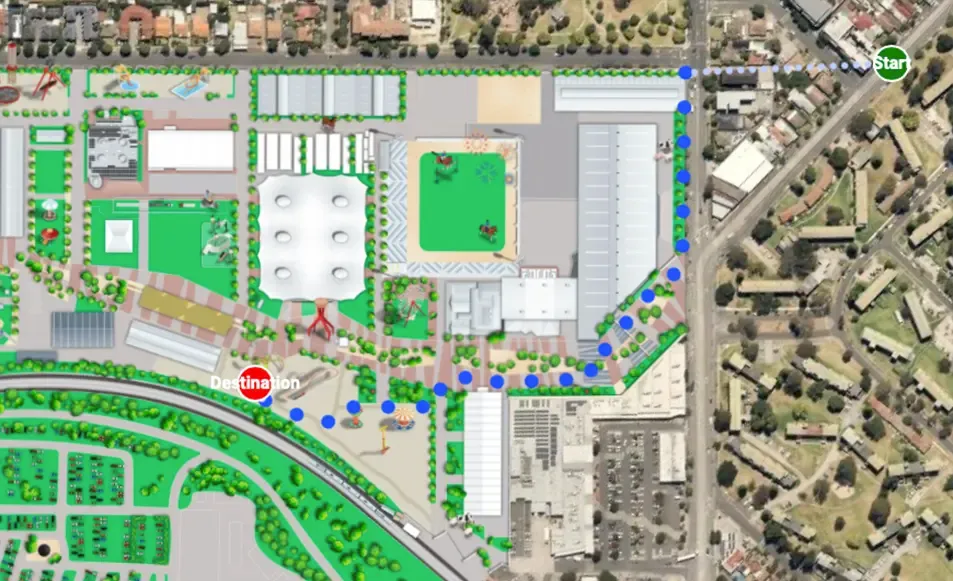 Melbourne Royal Show Wayfinding Example 2