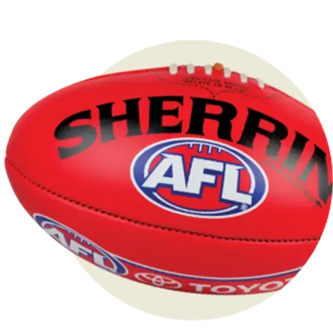 The Great Melbourne Footy Grab Tiered Prizes Circle Sherrin